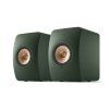 LS50 wireless II Moss Green Pair Front