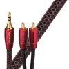 audioquest golden gate jr audio kabel 3 5 jack 2 x rca